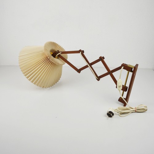 Lampada forbice teak - lampada, a
