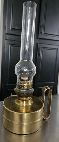 Lampada olio vintage danese - lampada,